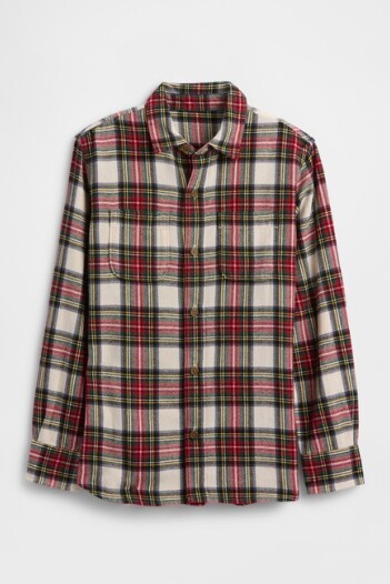 Camisa Flannel Niño Tartan Plaid