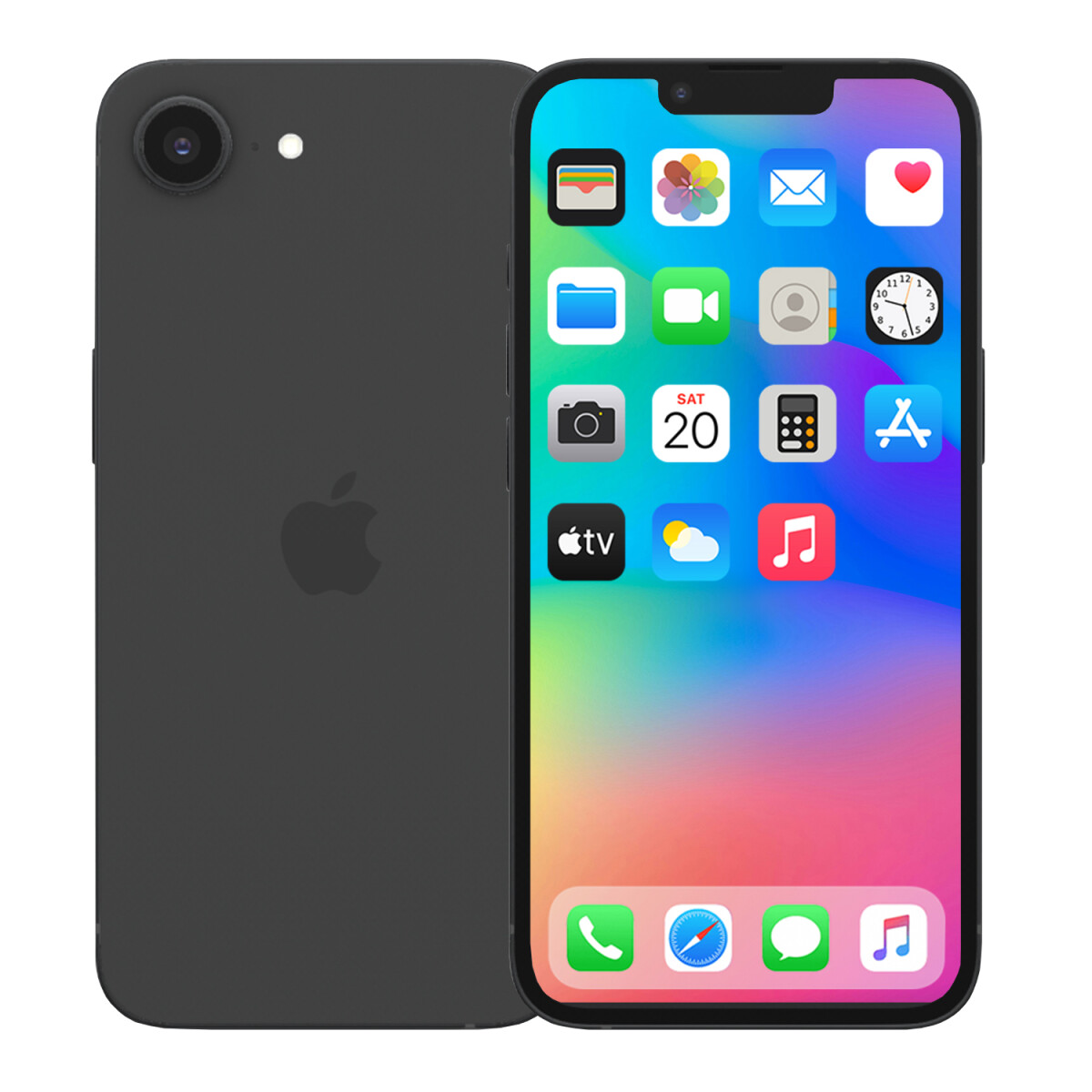Apple Iphone 16e 8/128 Gb 5g - CEL IPHONE 16E BLACK 8GB 128GB 