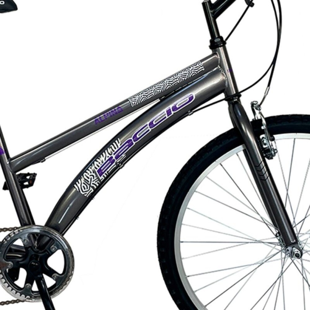 Bicicleta ALPINA LADY - Rodado 26 - Baccio Gris