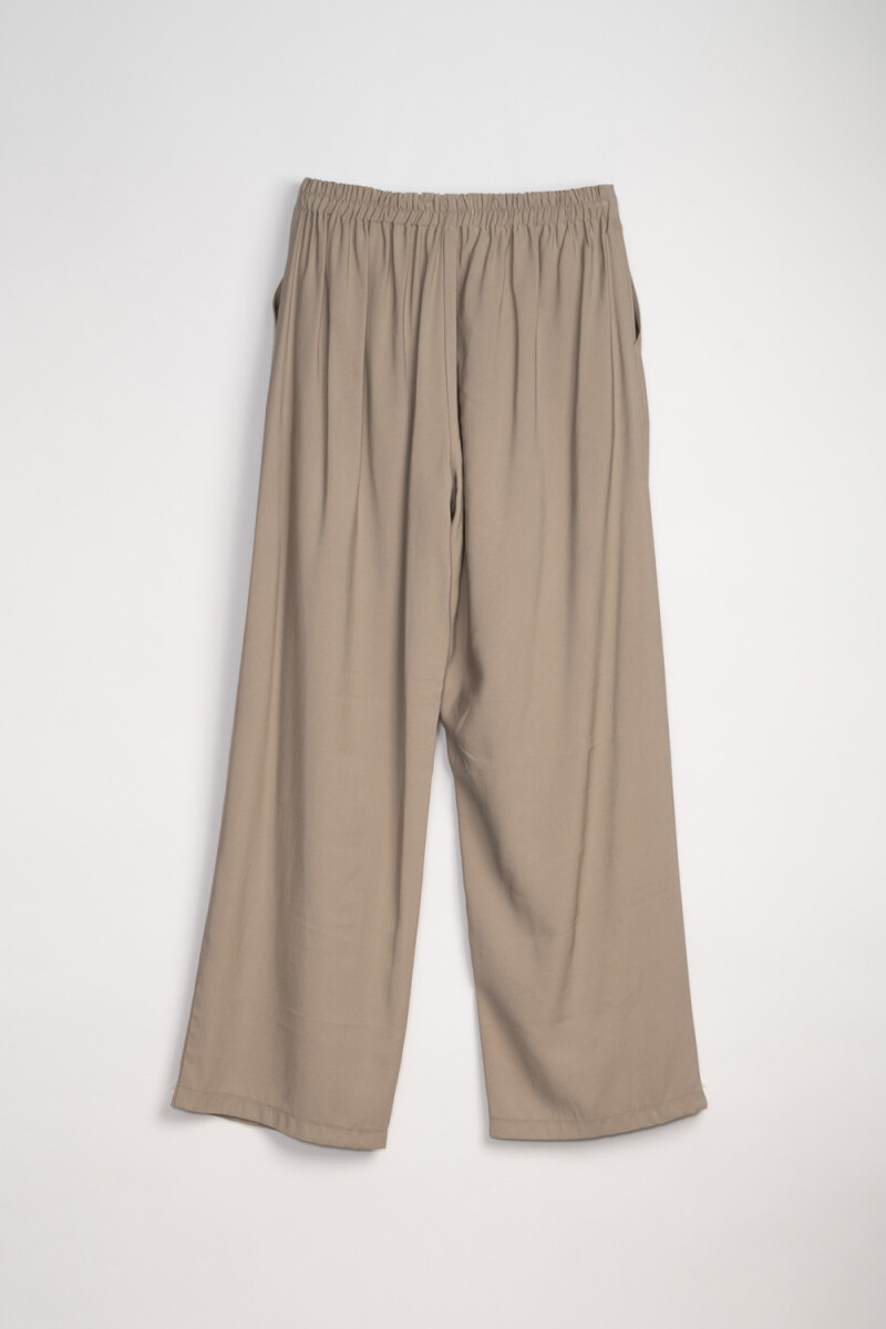 Pantalón Formal Beige Grisaceo