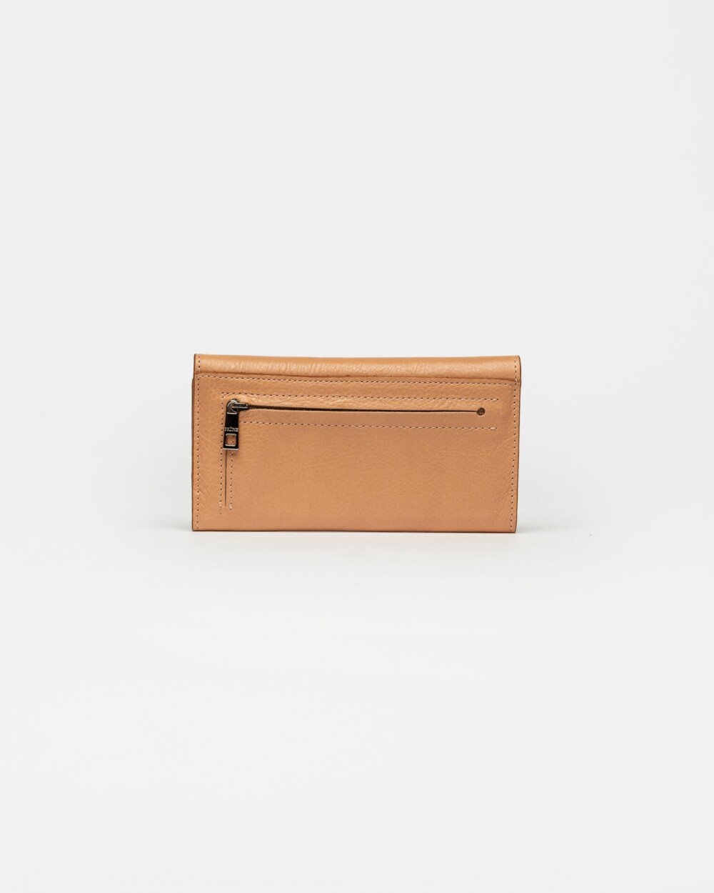 Billetera Dalia en cuero liso satinado Vaqueta