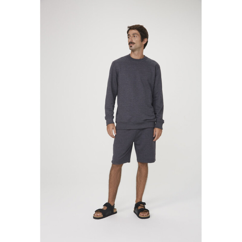 BLUSAO MASC MEZCLA OSCURO