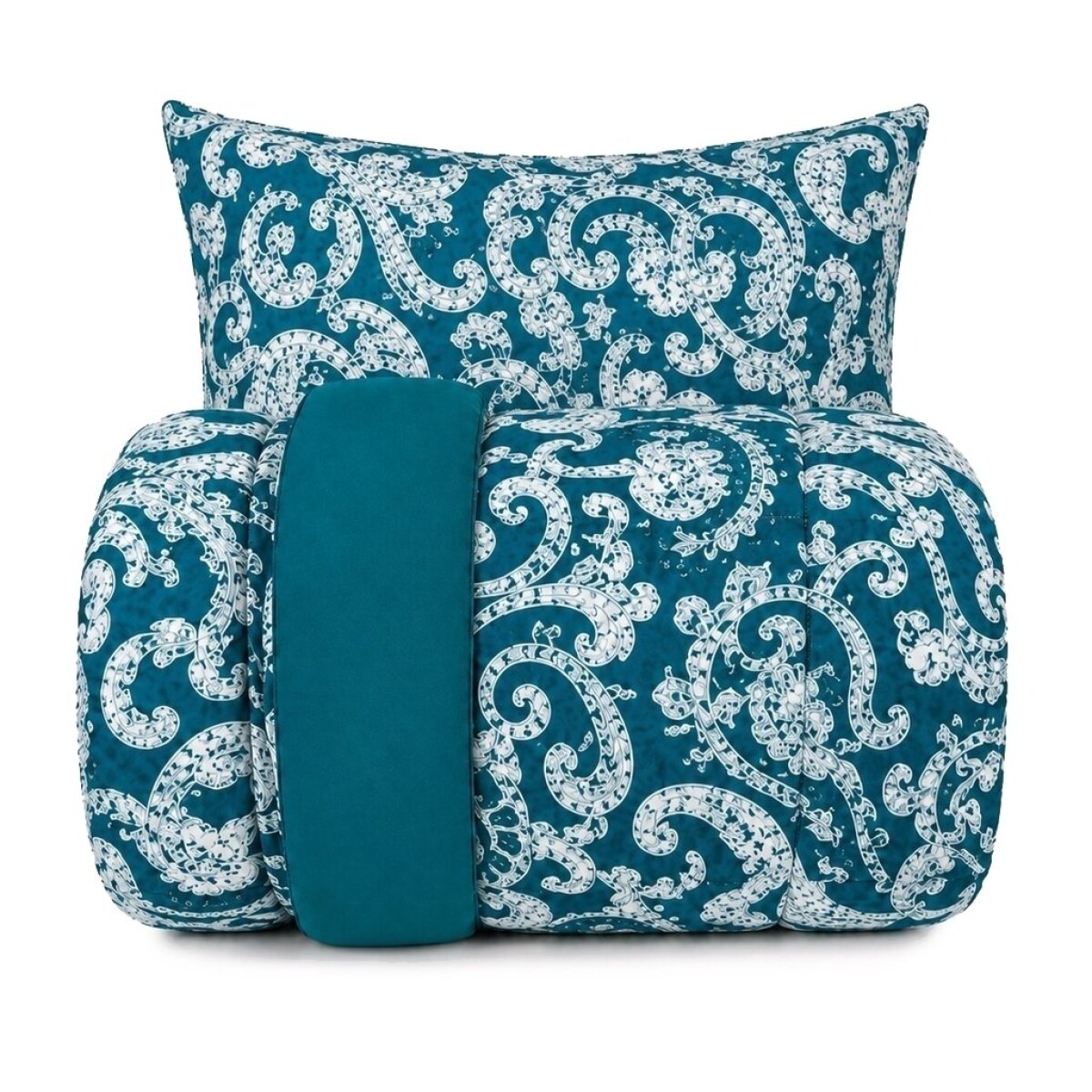 SET ACOLCHADO+FUNDA CLAS TWIN 168x218CM ESTAMPADO SURTIDO 