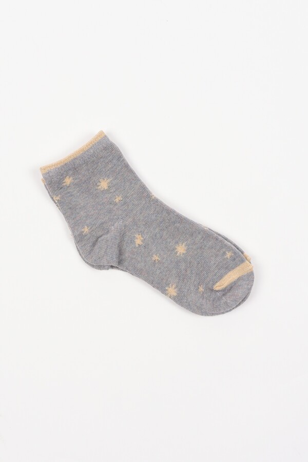 Pack Medias Estrellas Lila Melange
