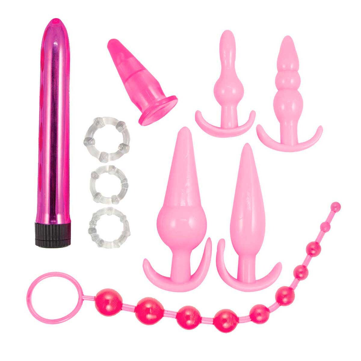 Pink Elite Collection Anal Play Kit 
