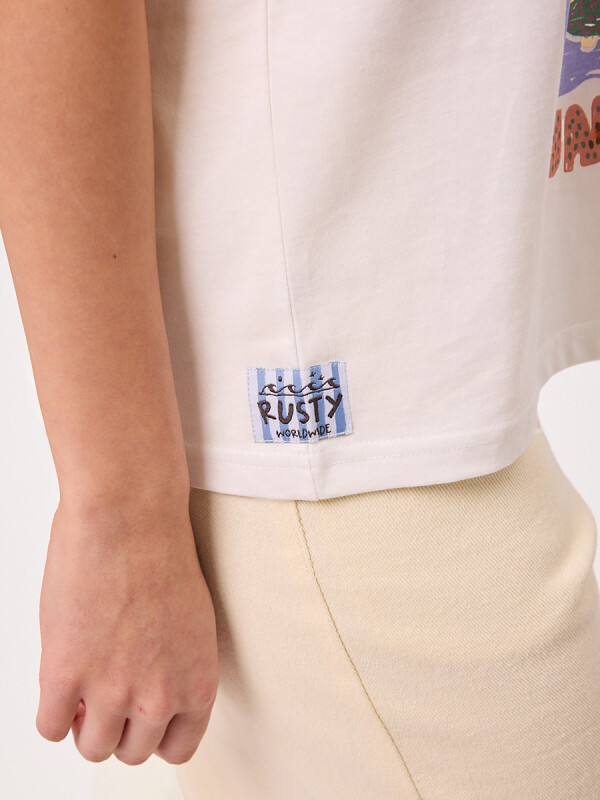 T-SHIRT MONTEZ RUSTY Crudo
