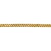 Pulsera Cubana-Oro bajo-Sin Piedra-PU80024 sinpiedra