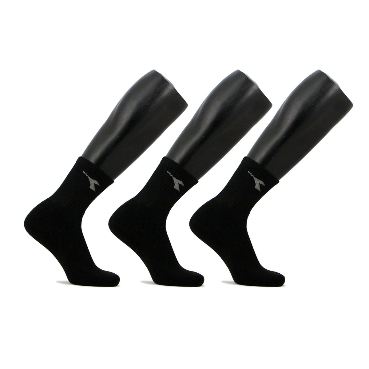 Medias Algodón Diadora Lucca X 3 - Negro 