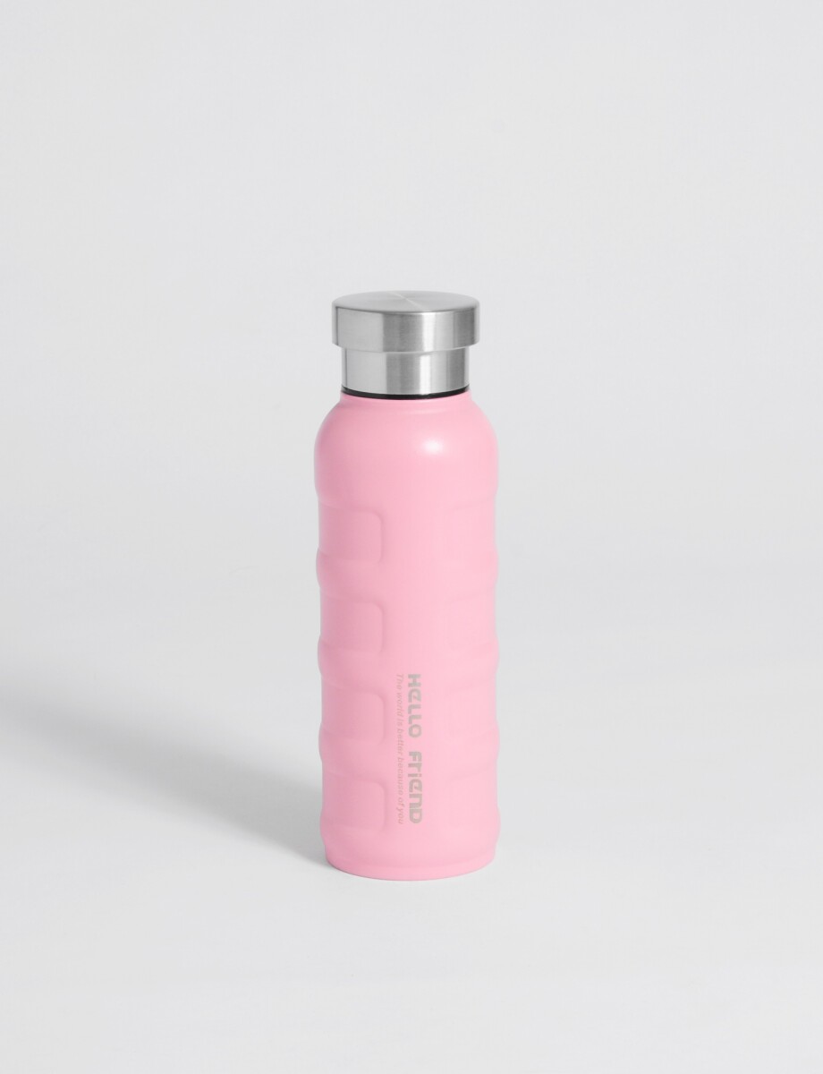 Botella termica 500 ml - rosa 