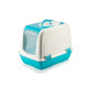 5088 CAT TOILET BOX S TURQUOISE BLUE 5088 CAT TOILET BOX S TURQUOISE BLUE