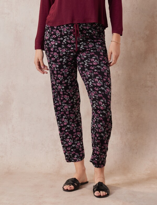 Pijama Con Pantalón BORDEAUX/MULTI