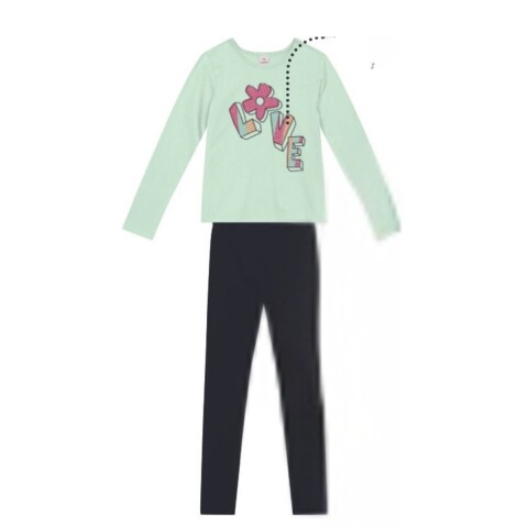 CONJUNTO 4-10 VERDE/NEGR