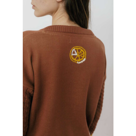 BUZO LA VERDULERIA Marron