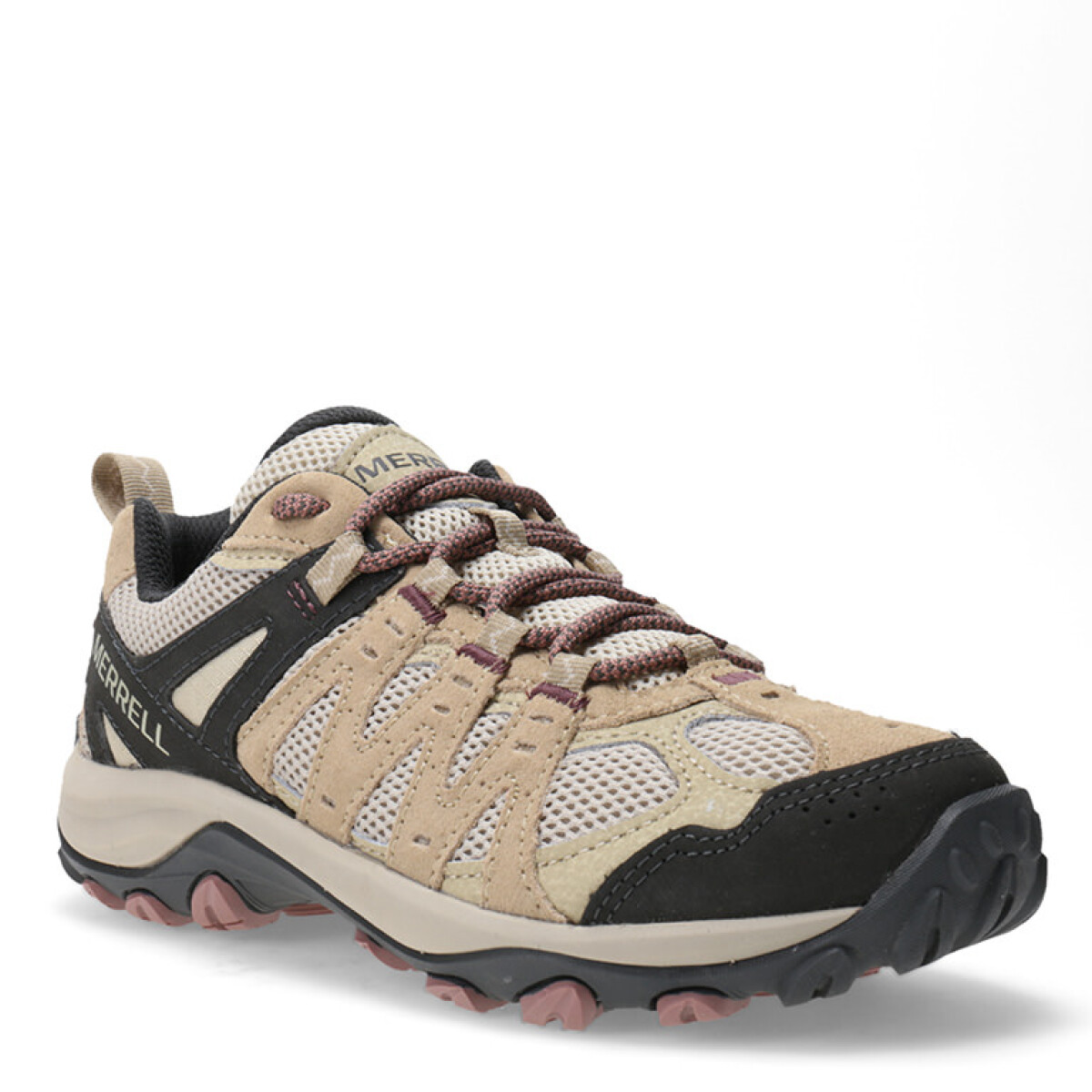 Championes de Mujer Merrell Accentor 3 WP Silver 5 - Beige - Verde Oscuro 