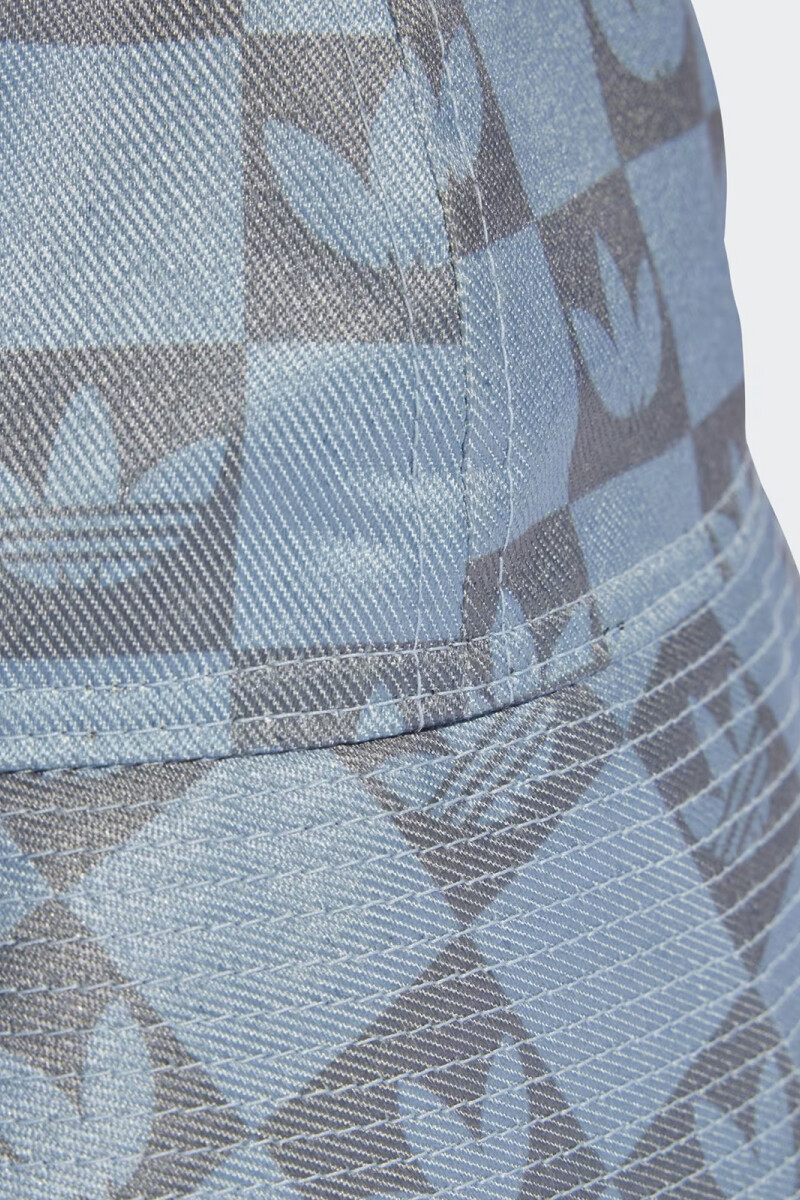MONOGRAM BUCKET HAT Azul