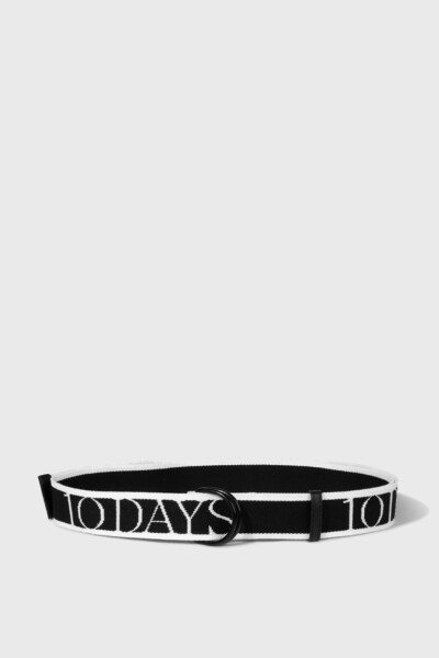LOGO BELT Negro