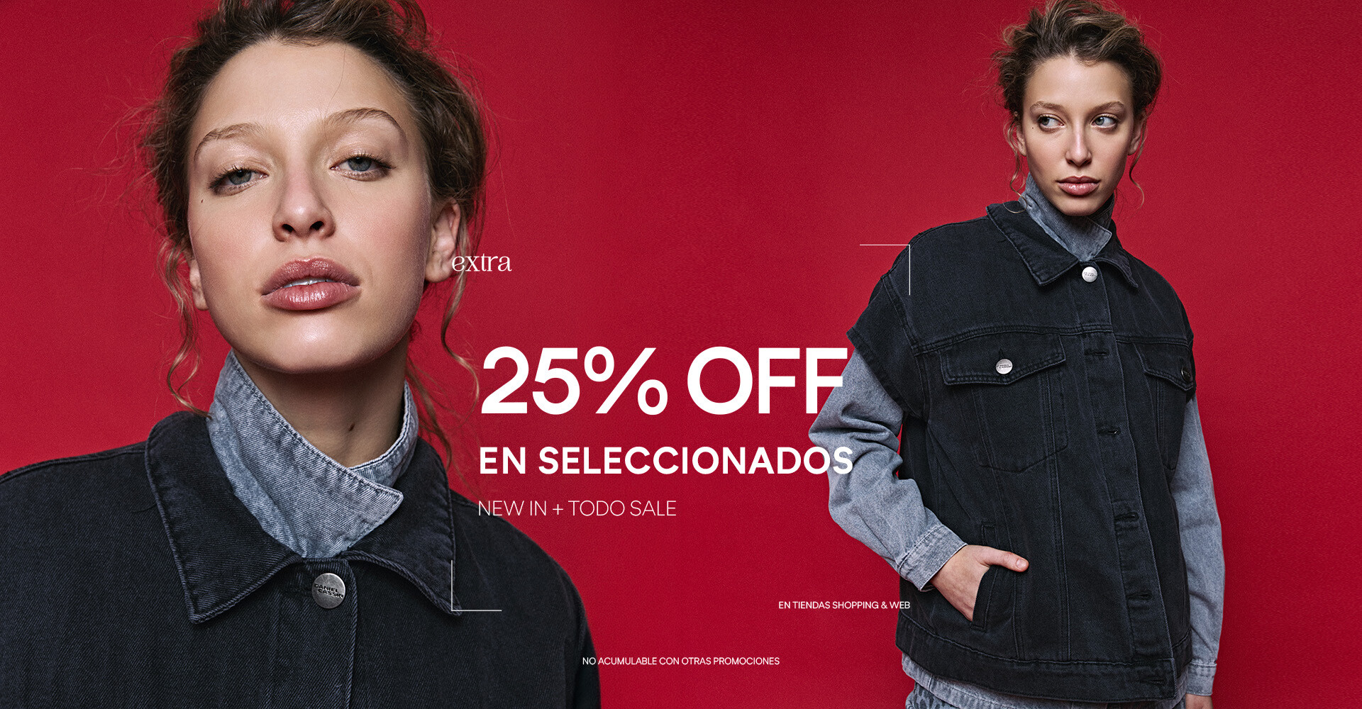 25% off en seleccionados new arrivals + sale