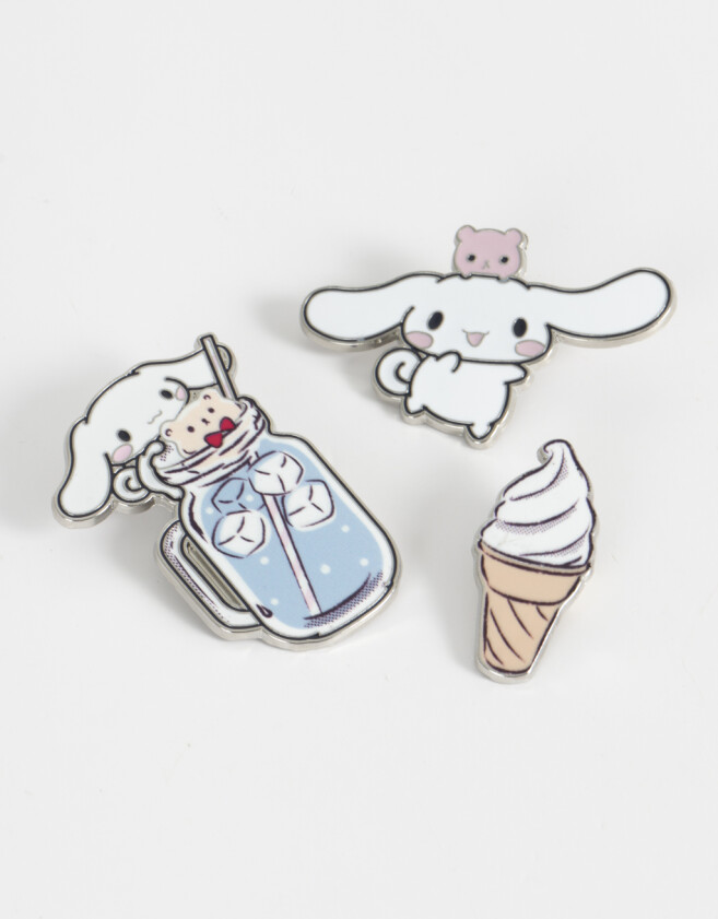 Pin Set De Pines "cinnamoroll" - Combinacion Multicolor