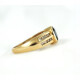 Anillo Oro 18K Con Brillantes Y Zafiro Anillo Oro 18K Con Brillantes Y Zafiro