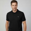 REMERA POLO CLIFTON NEGRO
