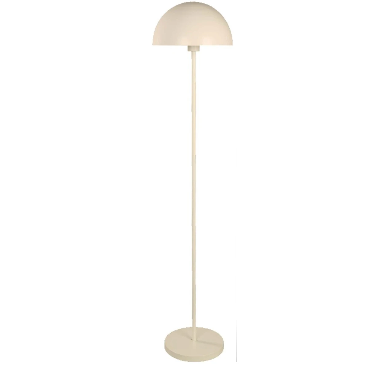 Lampara De Pie Blanco Mate Tipo Hongo Diseño Moderno 