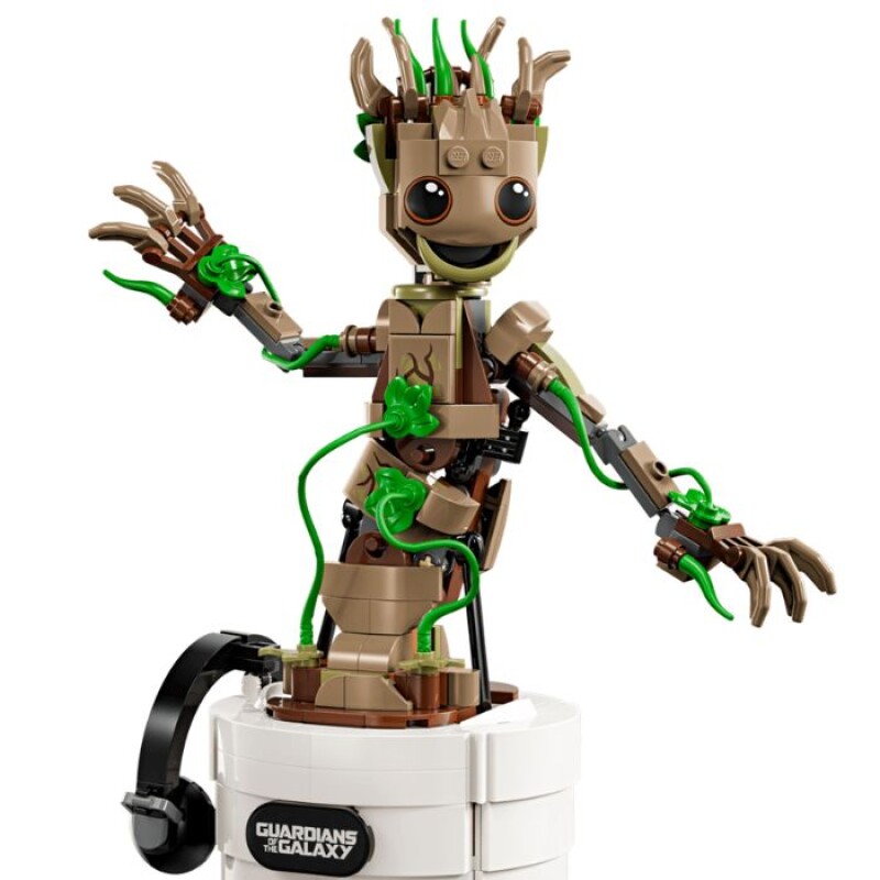 Lego® Marvel Groot Bailarín - Cantidad De Piezas 459 Lego® Marvel Groot Bailarín - Cantidad De Piezas 459