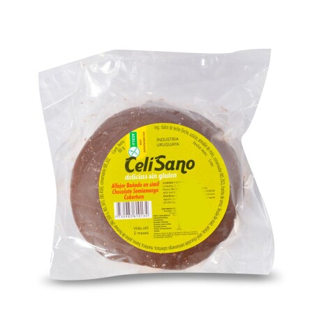 Alfajor de Chocolate Negro Celisano 80GR CHOCOLATE