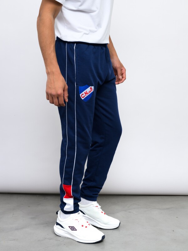 PANTALÓN DOLMAN Nacional Hombre Azul Marino, Rojo, Blanco