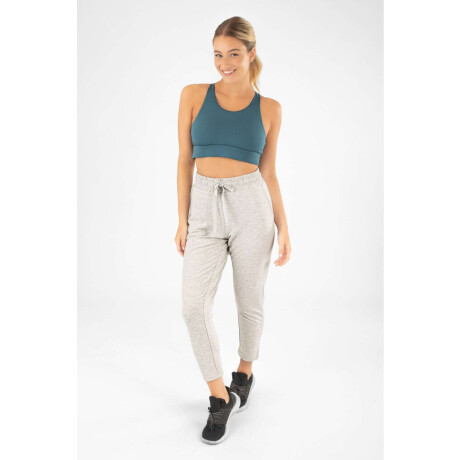 Pantalon Athelisure Gris Melange