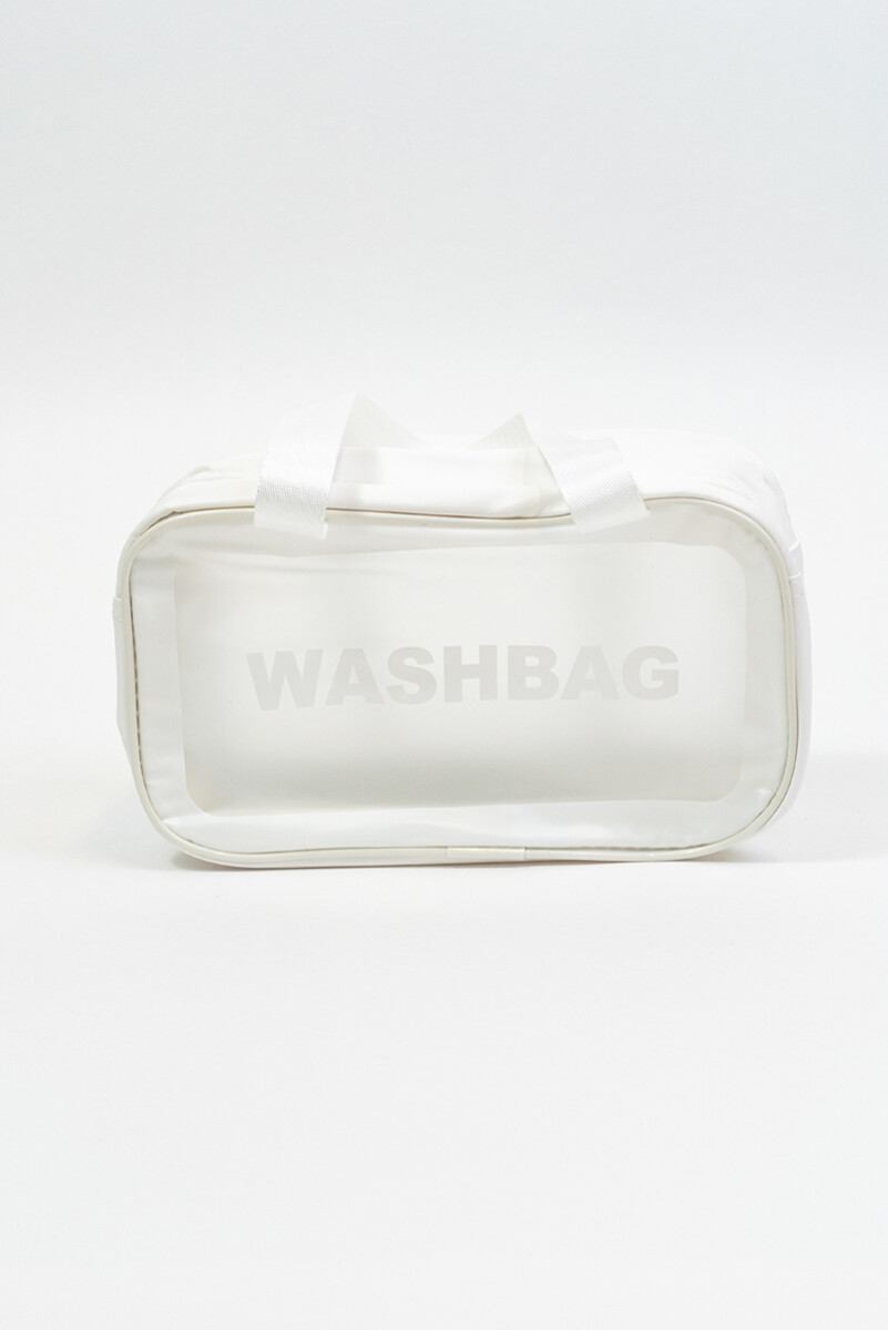 Neceser Impermeable - Blanco 