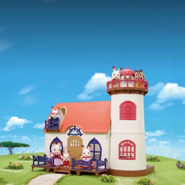 Sylvanian Families Casa Con Faro De Luz Accesorios Juguete Sylvanian Families Casa Con Faro De Luz Accesorios Juguete