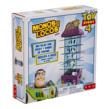 Juego de mesa Monos Locos de Toy Story 4 - Mattel Juego de mesa Monos Locos de Toy Story 4 - Mattel