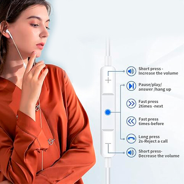 Auriculares Apple Earbuds Original Inalámbrico Es/ Usb C AURICULARES APPLE ORIGINALES USB C CAJA