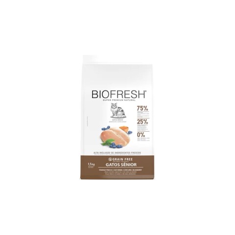 BIOFRESH GATO SENIOR PESCADO 7,5 KG Unica