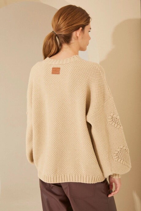 SWEATER BERRY BEIGE