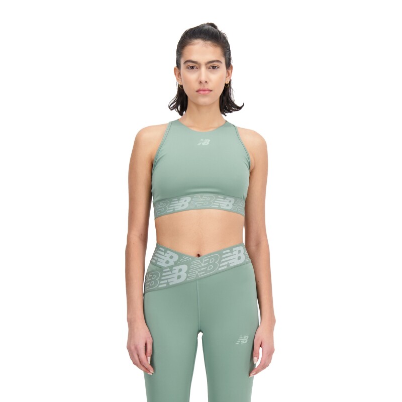 Top New Balance de Dama - WB31175DKJ GREEN