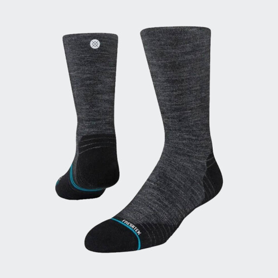 Medias Stance Run Light Crew Negro