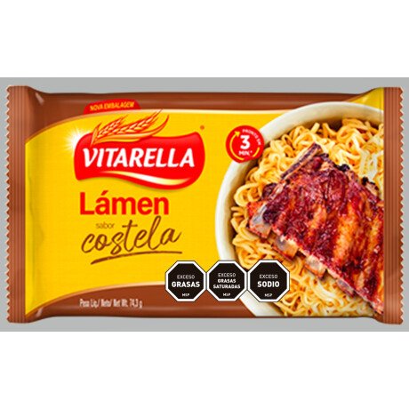 PASTA INSTANTANEA VITARELLA 74.30G COSTILLA PASTA INSTANTANEA VITARELLA 74.30G COSTILLA