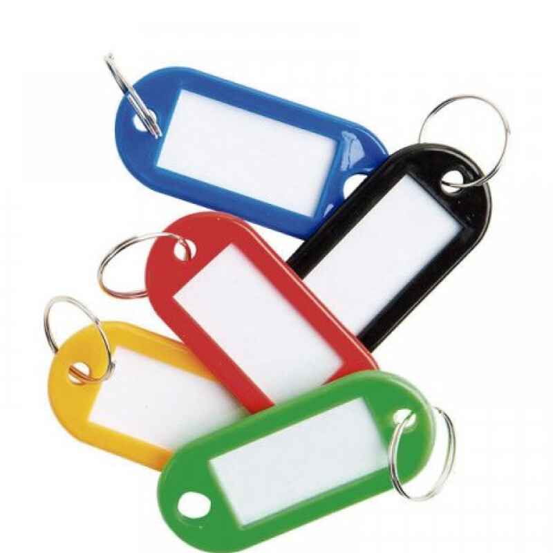 Llavero Portaetiquetas Plásticos Surtidos Unidad LLAVERO PORTAETIQUETAS PLÁSTICOS SURTIDOS UNIDAD