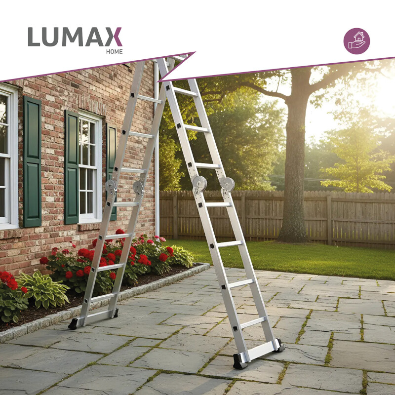 Escalera Andamio Lumax 20 Escalones SIN CHAPONES Escalera Andamio Lumax 20 Escalones SIN CHAPONES
