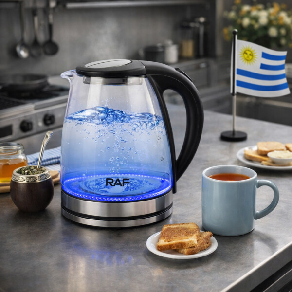 Jarra Eléctrica Raf F.7888 Vidrio 2l 2000w JARRA ELECTRICA RAF 2L VIDRIO R7888