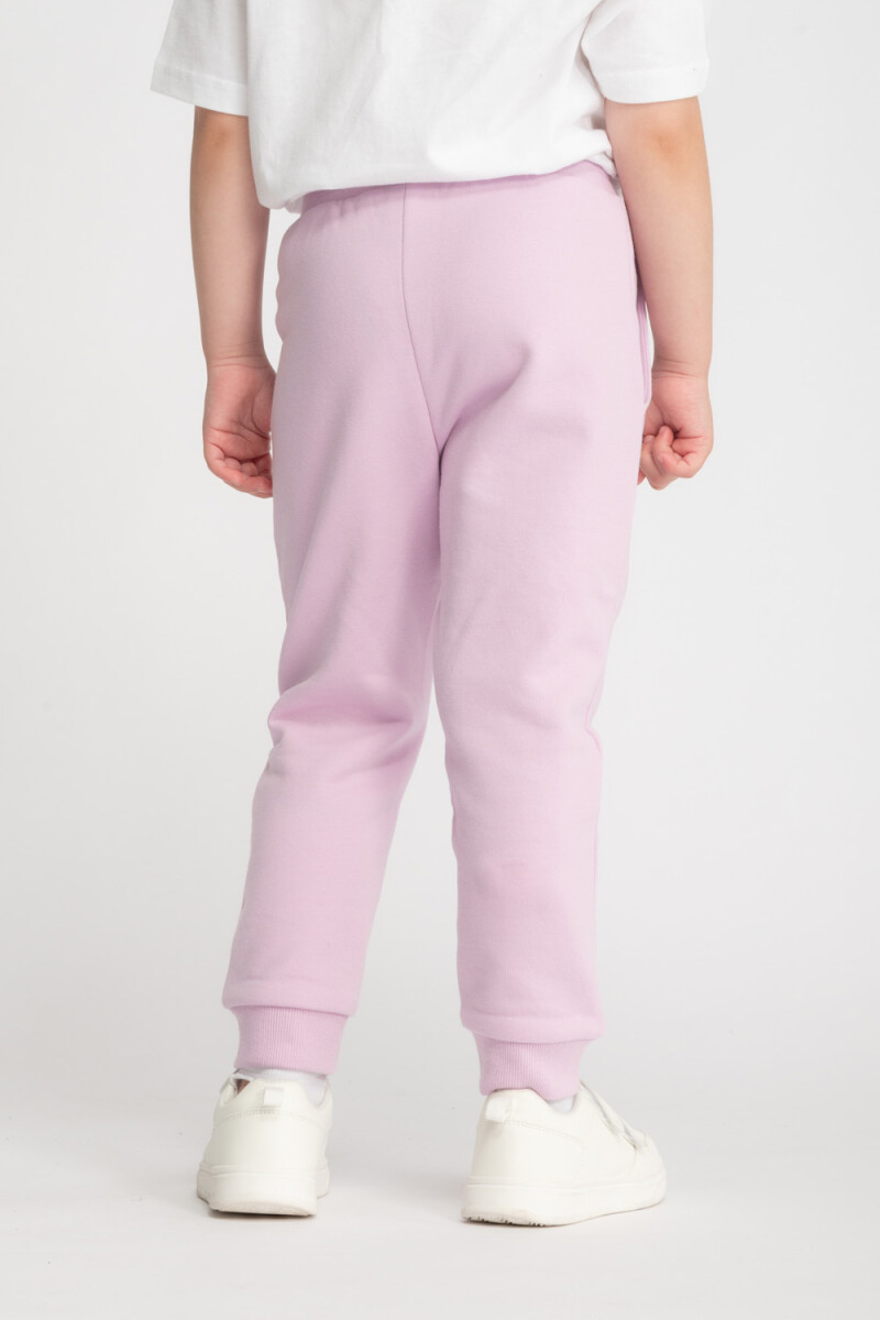 Pantalón jogger deportivo Lila