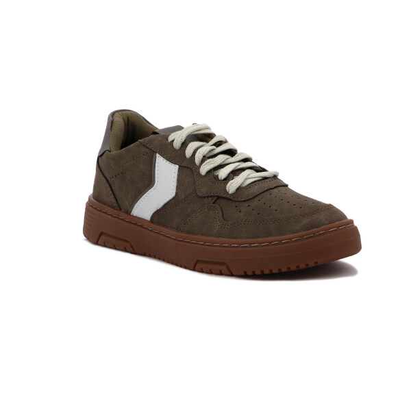 Country Casual Acordonado Hombre Crema Rato