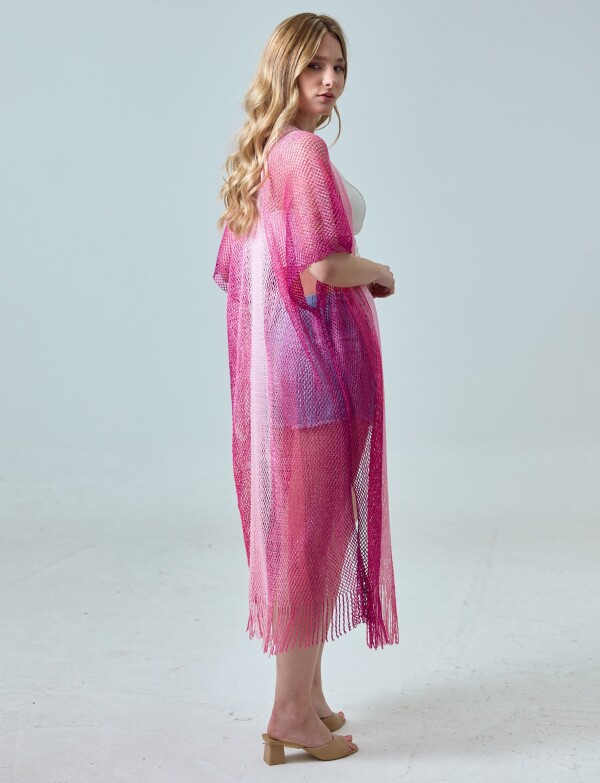 Kimono Shine MULTI/FUCSIA