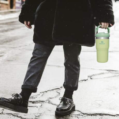 Vaso térmico Stanley Iceflow Flip Straw 591ml Citron