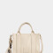 City Cartera City Cuerina - Blanco Crudo