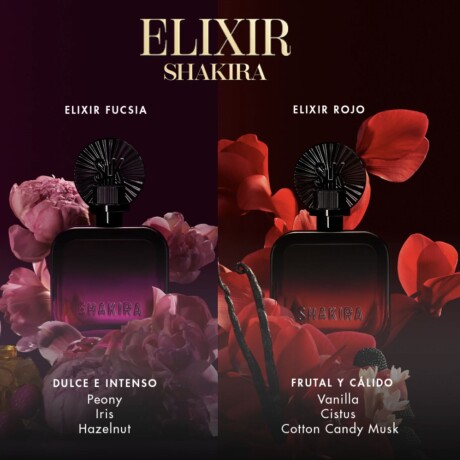 Perfume Shakira Rojo Elixir EDP 80ml Perfume Shakira Rojo Elixir EDP 80ml