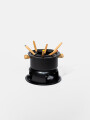 Set P/ Fondue 6 Pinchos Color Unico