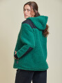 CANGURO S/C ELLES ( SHERPA ) RUSTY Verde