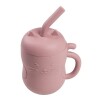 Set De Alimentación De Silicona Carestino Gatito Rosa Malva